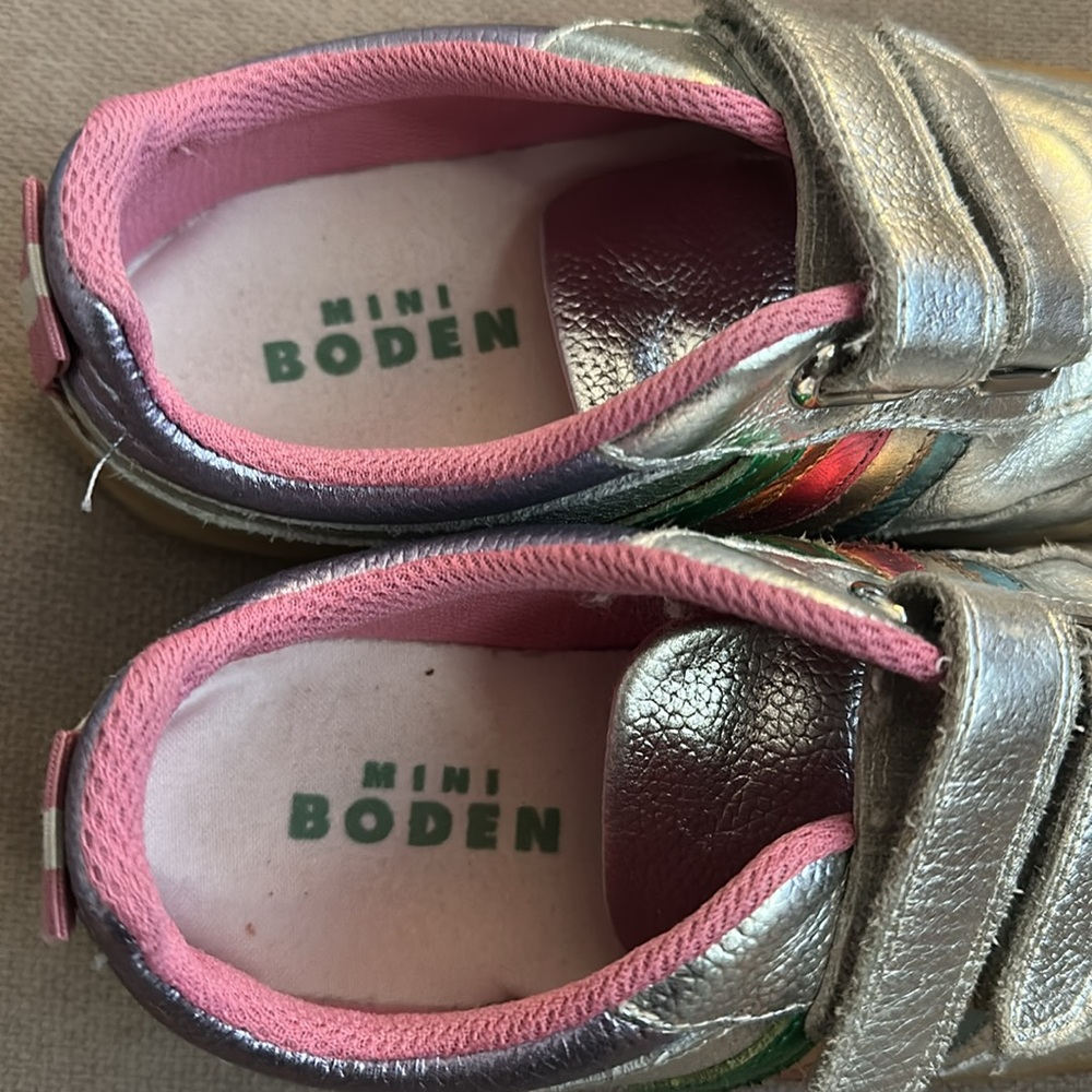 Colourblock Low Tops Mini Boden sneakers toddler girl - Picture 5 of 7